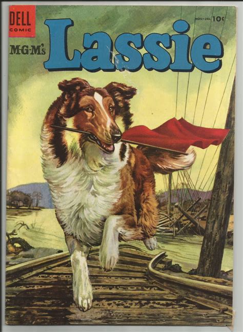 Reserved For Davidvintage Comic Lassie 1954 Issue No 19 In