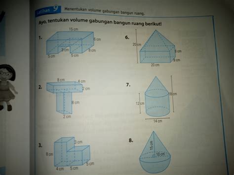 V=s x s x s =8 x 8 x 8 =512 cm³. 15+ Contoh Soal Bangun Ruang Brainly - Kumpulan Contoh Soal