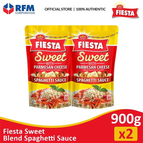Fiesta Sweet Spaghetti Sauce Party Size 900g Set Of 2s Shopee