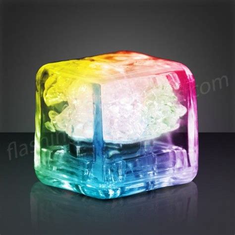Party Ice Multicolor Led Light Up Ice Cubes Leave A Lasting Impression