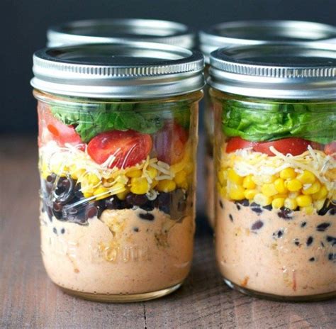 10 Protein Packed Meals In Mason Jars Whats Good By V Mason Jar