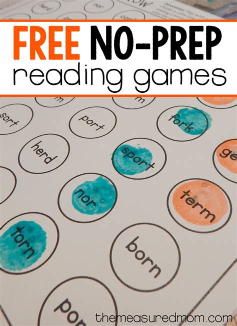 Free Printable Reading Games For 2nd Graders Free Printable