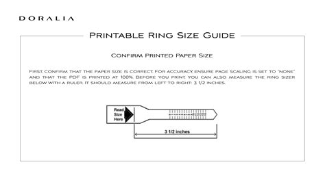 Printable Ring Sizer That Are Terrible Wade Website Peaceful Mens