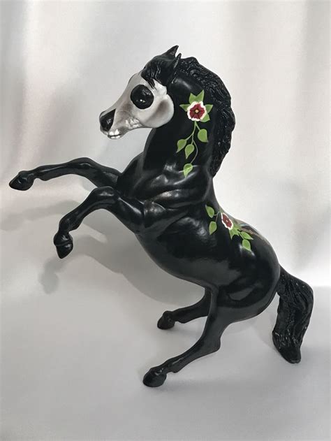Sugar Skull Hour Glass Horse Dia De Los Muertos Horse Day Of The Dead