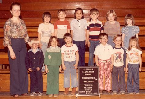 Fletcher Kindergarten Classes 1978 1979
