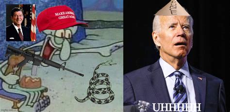 Image Tagged In Squidward Point And Laughjoe Biden Imgflip