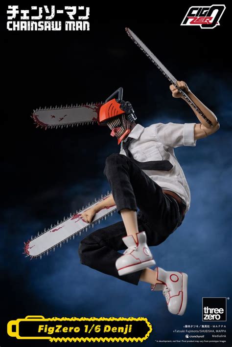 Threezeros Chainsaw Man Series Of 16 Scale Articulated Figures Are