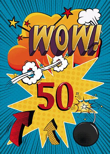 Best fireworks animated image for 50 year olds. 50th Birthday Milestone You The Bomb. Free Milestones ...