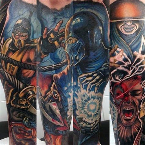 It had farts and nudalities and second, even though tattoo assassins has ties to mortal kombat, nancy kerrigan, oj simpson, bill. 70 Mortal Kombat Tattoos For Men - Gaming Ink Design Ideas