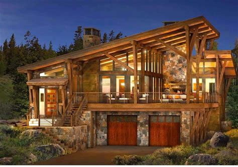 Pin By Michele Snow On Cabin Fever Flat Roof House Designs Log Home