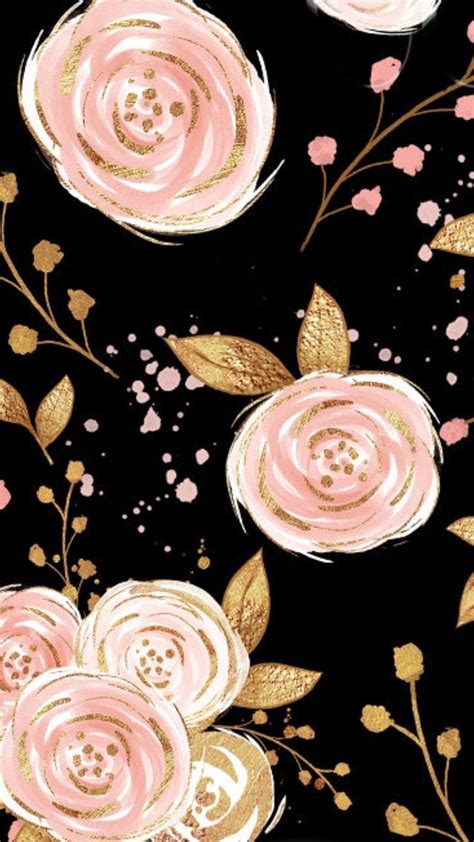 Pinterest Rose Gold Wallpaper Cute Backgrounds Biajingan Wall