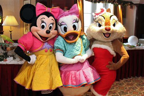 Meeting Minnie Mouse Daisy Duck And Clarice Founders Clu Flickr