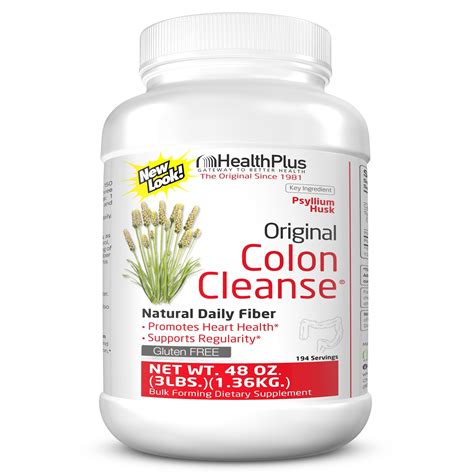 Health Plus Colon Cleanse 48 Ounces 194 Servings Original 48 Oz Ebay