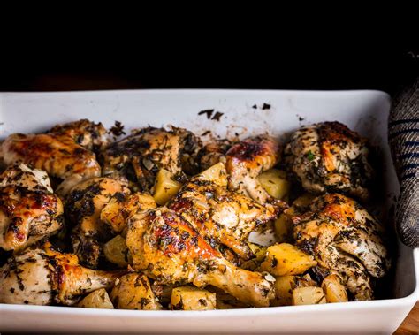 Italian Baked Chicken And Potatoes Sip And Feast