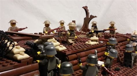 Lego Ww1 Attack Of The Doughboys Moc Youtube