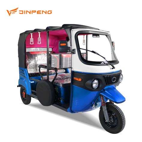 Jinpeng 2021 Philippine Tuk Tuk Adults Passenger Tricycle Taxi Price E Rickshaw Electric