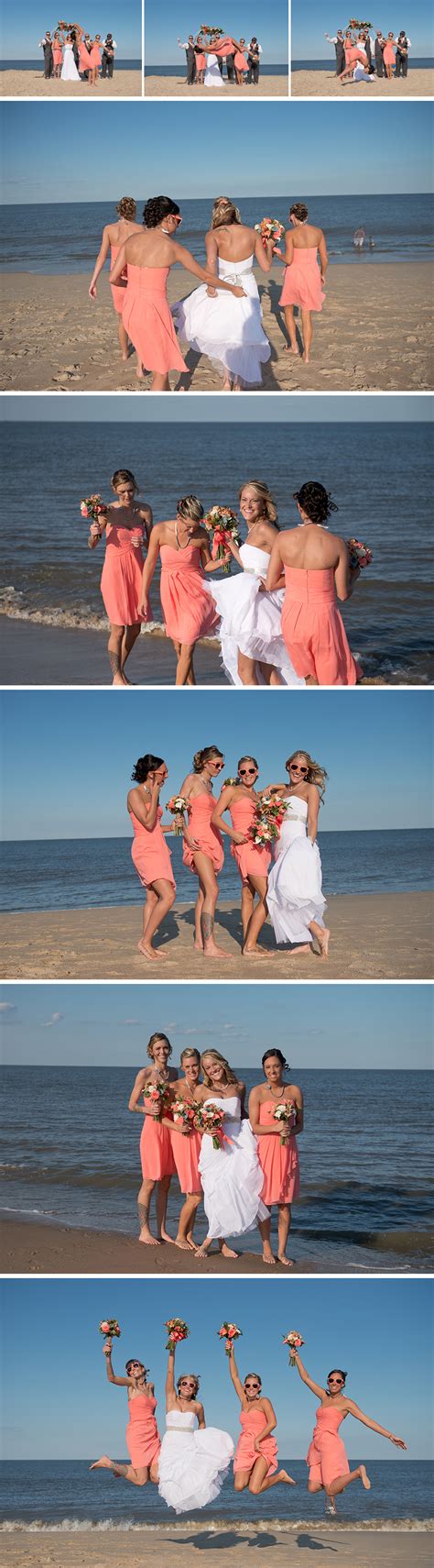 Beach wedding inspiration shoot in delaware from envision workshop by nikki santerre photography. Jess & Donny's Sunny Wedding on the Beach | Lewes and ...