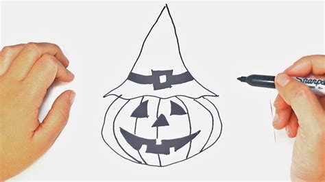 Dibujos De Halloween Como Dibujar Una Calabaza