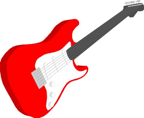 Electric Guitar Cartoon