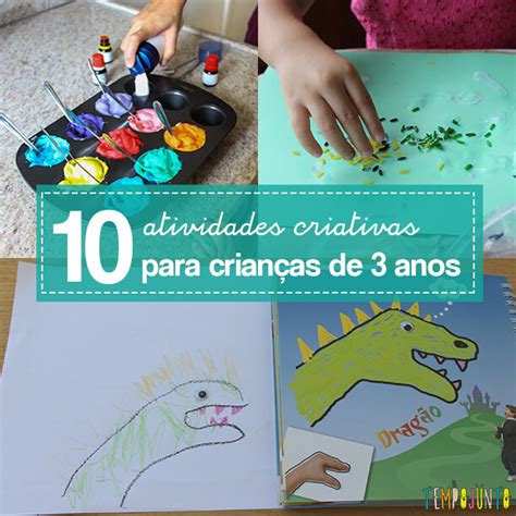 10 Melhores Atividades De Artes Para Crianças De 3 Anos Tempojunto
