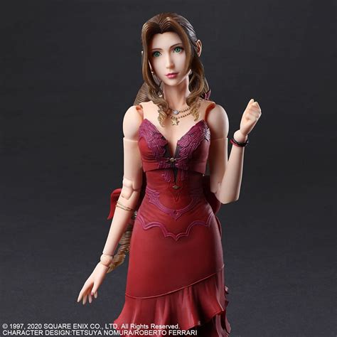 The Art Of Video Games On Twitter Play Arts Kai Aerith Gainsborough Final Fantasy Vii Remake