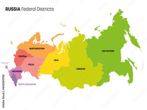 Russia Political Map