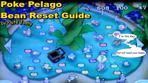 Pokemon Sun And Moon Poke Pelago Bean Reset Guide Youtube