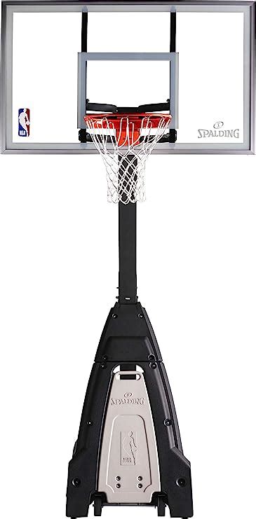 Spalding The Beast Glass Portable Basketball System Portable Boards