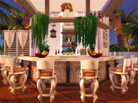 The Sims Resource Tropical Tiny House Resort No Cc By Sarinasims