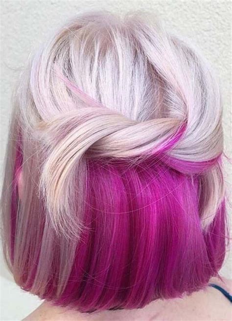 Best Platinum Blond And Winter Pink Hair Color Shades To Try In 2019