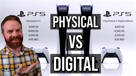 Ps5 Pre Orders 399 Ps5 Digital Edition Vs 499 Ps5 Standard Physical Edition Which One To