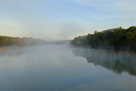 Early Morning Fog And Mist Over A River Stock Image Image Of England