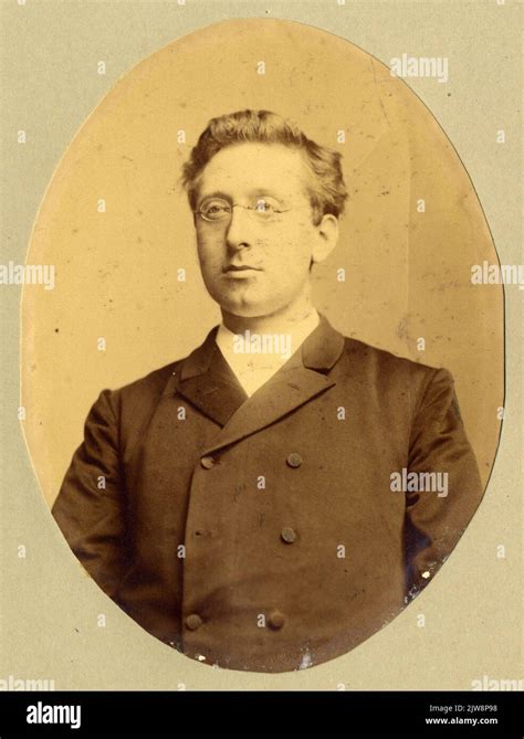 Portrait Of J H Gunning Born 1858 Reformed Pastor In Utrecht 1894 1913 Died 1940 Bust Van