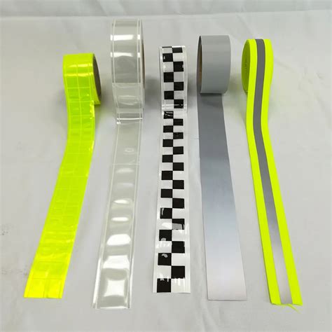 Dingfei Custom Printed Reflective Tape For Firefighteren471 Sew On