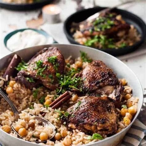 Tired of the same 'ole thing for the marinated chicken is packed with flavor and will bring the taste of greece right into. One Skillet Oven Baked Chicken Shawarma and Rice Pilaf ...