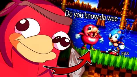 Uganda Knuckles Vs Sonic