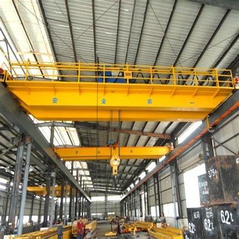 Double Girder Mechanical Overhead Travelling Crane For Industrial