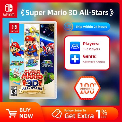 Ofertas Do Jogo Nintendo Switch Super Mario 3d Coleção All Star Jogos