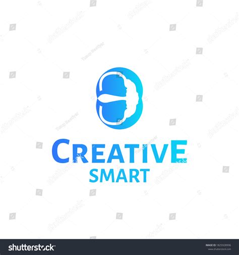 Creative Smart Logo Design Head Logo Stock Vector Royalty Free 1825928996