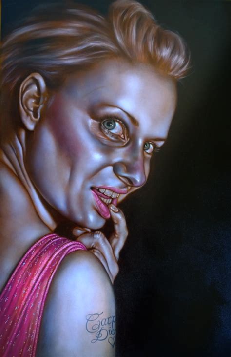 Yasmine Weisss Strange Intimate Portraits Oil Portrait Portrait Tattoo Online Drawing