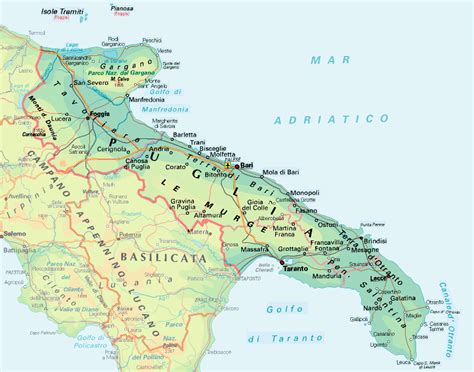Esplora la cartina della regione puglia e ed individua facilmente le province e scopri quali sono le regioni confinanti. Mappa Puglia Otranto | Tomveelers
