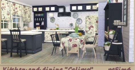Kitchen And Dining Calipso Sims 4 Custom Content