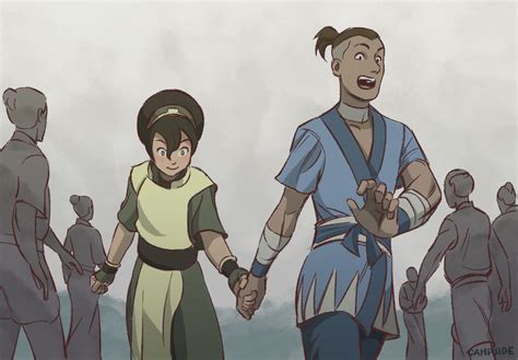 Sokka And Toph By Campside On Deviantart