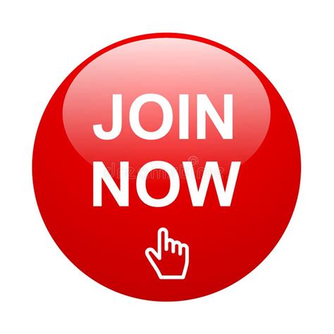 Join Now Button Stock Illustration Illustration Of Direction 23600363