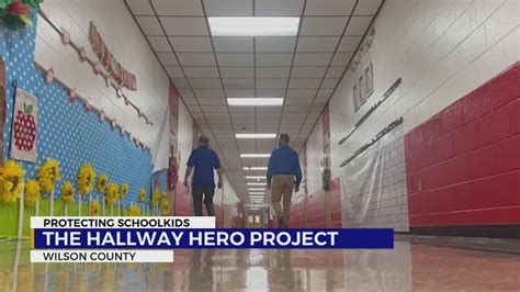 The Hallway Hero Project Continues In Wilson County This School Year