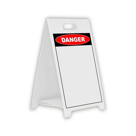 Corflute A Frame Danger Custom Text Buy Now Discount Safety Signs