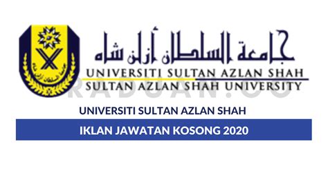 On studocu you find all the study guides, past exams and lecture notes you need to pass your exams with better grades. Permohonan Jawatan Kosong Universiti Sultan Azlan Shah ...