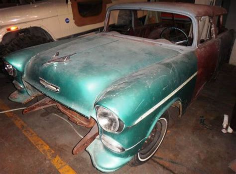 Sell Used 1955 Chevrolet Bel Air Nomad Project Car No Reserve In Miami