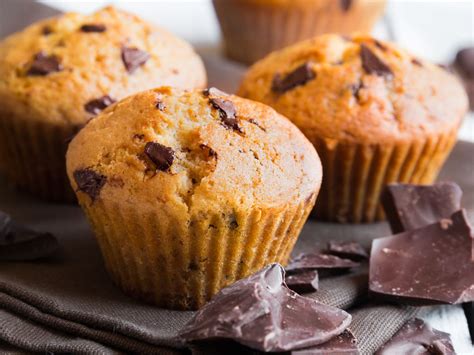 Muffins à la pâte à tartiner et aux pépites de chocolat Recette de