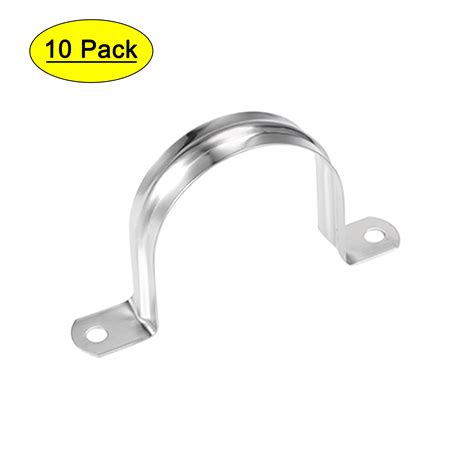 Uxcell M U Shaped Conduit Clamp Saddle Strap Tube Pipe Clip Stainless